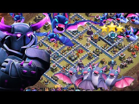 KB13 Pekka + Yarasa Saldırısı Stratejisi I Kb13 de Pekka Yarasa Fırtınası ( Clash of Clans )