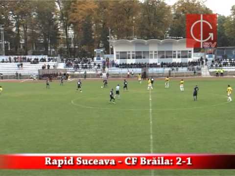 rezumat Rapid Suceava - CF Braila: 2-1
