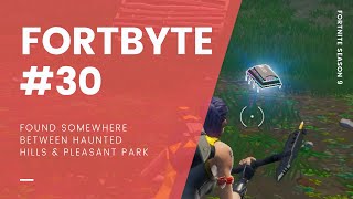 Fortbyte #30 Location: Found Somewhere Between Haunted Hills & Pleasant Park (FORTNITE SEASON 9)