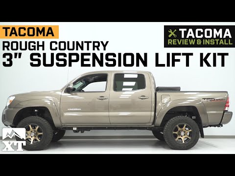 Tacoma Rough Country 3 in. Suspension Lift Kit (2005-2019 6-Lug) Review & Install
