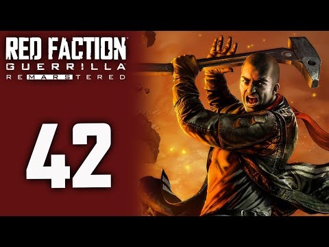 Red Faction Guerrilla Re-mars-tered playthrough pt42 - Riding Shotty and Mech Genocide