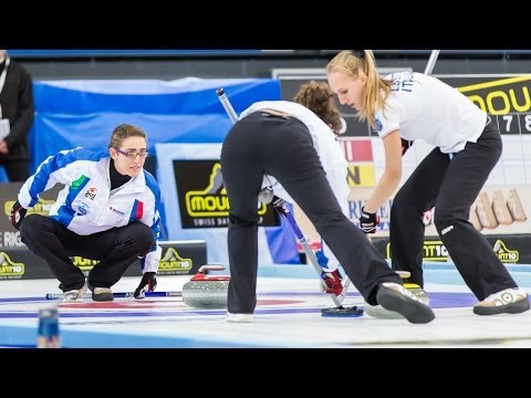 CURLING: ITA-CHN Olympic Qual 2013 - Women Draw 6