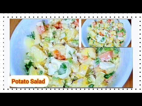 How to make potato salad// Nigerian potato salad//Delicious and healthy potato salad recipe.