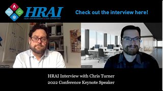 HRAI In the Air Interview with Kick off Keynote Speaker Chris Turner