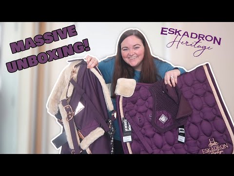 HUGE UNBOXING/TACK HAUL | Eskadron Heritage Blackberry