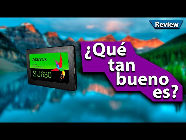 Vídeo relacionado con ADATA Ultimate SU630 Unidad de Estado sólido 2.5" 240 GB SATA QLC 3D NAND - Disco Duro sólido (240 GB, 2.5", 520 MB/s, 6 Gbit/s), Negro