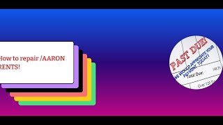 How to repair AARON RENTS on your credit report for free