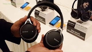 Video thumbnail for Sony MDR 10RBT Review: NFC Headphones Hands-on First look by Pallab Hazarika