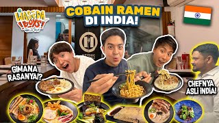 COBAIN RAMEN DAN JAPANESE FOOD DI INDIA! RASANYA... | WASEDABOYS WORLD TRIP 30