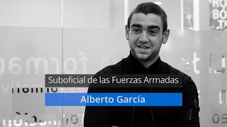 Alberto García ya es soldado profesional Alberto García ya es soldado profesional