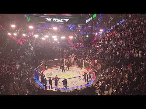 Francis Nganou Vs Ciryl Gane Fight UFC 270 - entrance