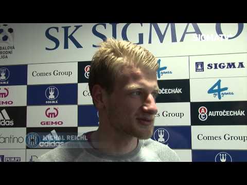 David Houska a Michal Reichl před utkáním s FK Fotbal Třinec 01 04 2015 HD KV