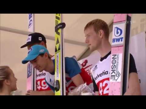 Kamil Stoch i Piotr Żyła wygrali w Einsiedeln! (05.08.2018)