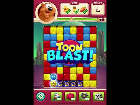 TOON BLAST Levels 4187 - 4192 [No Boosters]