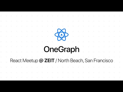 Sean Grove: OneGraph