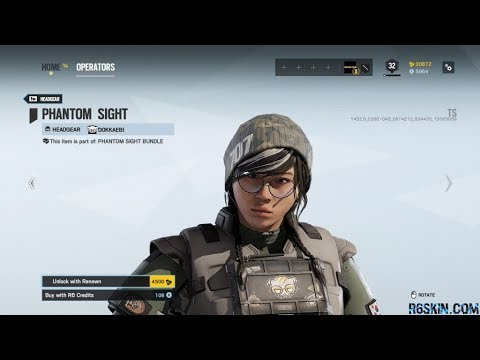 Dokkaebi and Vigil- Phantom sight uniforms and headgear review | Rainbow Six Siege