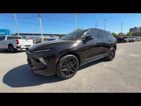 2024 Chevrolet Blazer RS AWD in Black for sale at Ontario Motor Sales in Oshawa, ON
