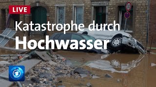 Katastrophe durch Hochwasser