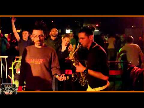 BLACKBOARD JUNGLE ft rootsman pt14 - teachings 'dubwise di sax' ( sistah Awa) @ zappa 28-11-15