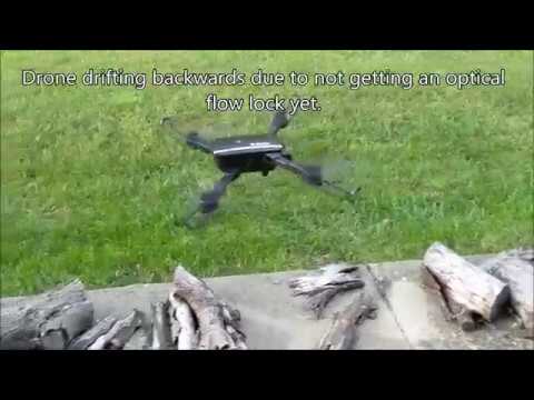 MIXI Drone Flight and Optical Flow Sensor Testing