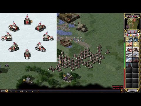 Red Alert 2 Flak Tracks + Nuclear Missile = Game Over