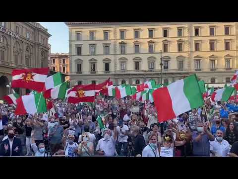 LA PIAZZA DEL CENTRODESTRA A FIRENZE PER SUSANNA CECCARDI PRESIDENTE