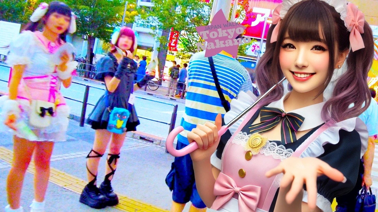 Tokyo Nakano 🐶 Anime Street 💖 4K ASMR Nonstop 1 Hour