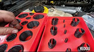 discovery 2 td5 oil in wiring loom fix. o ring repair