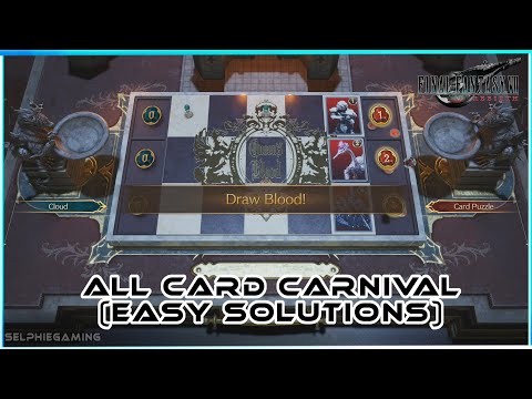 All Card Carnival (Easy Solutions Costa Del Sol) Final Fantasy VII Rebirth FF7R