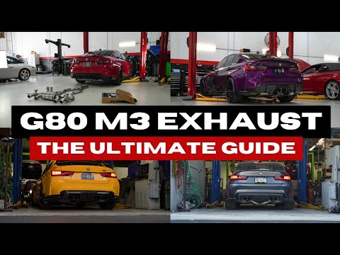 The Ultimate Exhaust Guide To The G80 M3, G82 M4 And G83 M4 | G80 M3 Exhaust