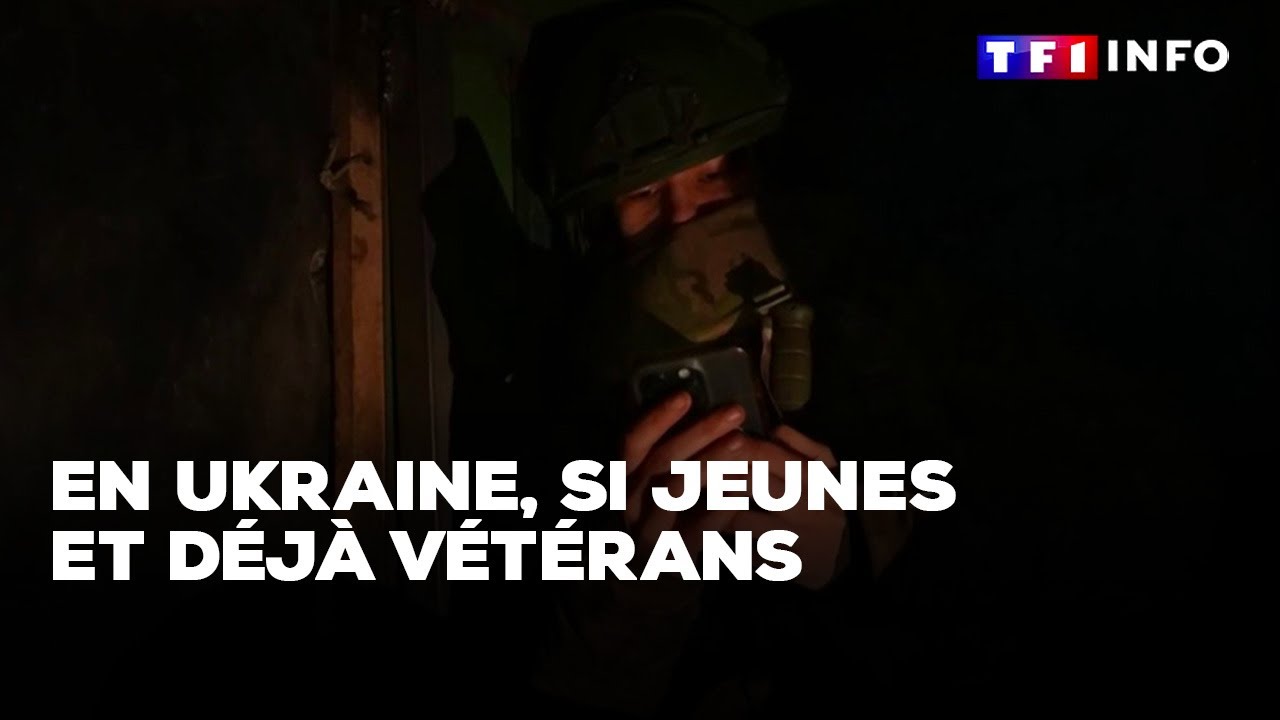 En Ukraine, si jeunes et déjà vétérans｜TF1 INFO