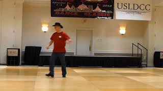 Wouldn't Be Love Line Dance by Helen Williamson & Larry Bass Demo @ 2018 Big Bang