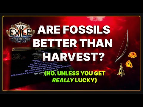 PoE 3.13 - Bleed Bow Fossil Craft - RIP Harvest