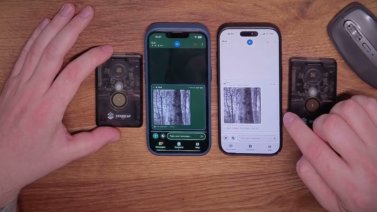 MeshCore SAR demo video