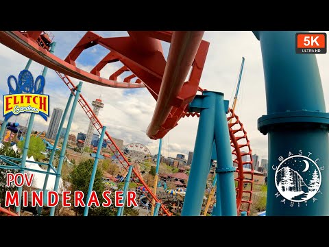 Front row point of view footage of Mind Eraser