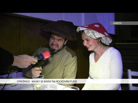 TVS Strážnice - Masky se bavily na rockovém plese