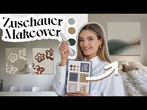 Ich male Kunst für eure leeren Wände - Zuschauer Room Makeover // I'mJette