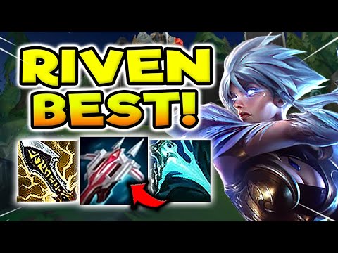 BEST RIVEN BUILD FOR MAX DAMAGE CRITS (PATCH 11.8) - S11 RIVEN TOP GAMEPLAY (Season 11 Riven Guide)