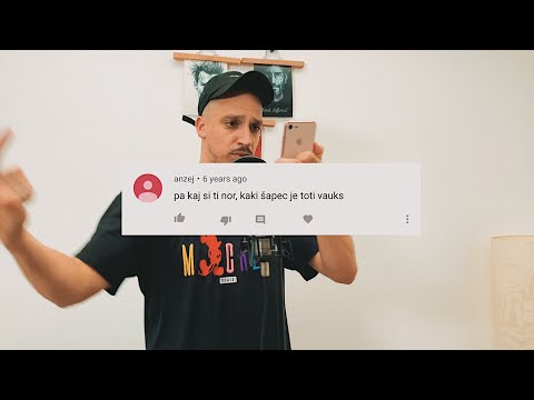 NEGATIVNE KOMENTARJE SEM SPREMENIL V PESEM