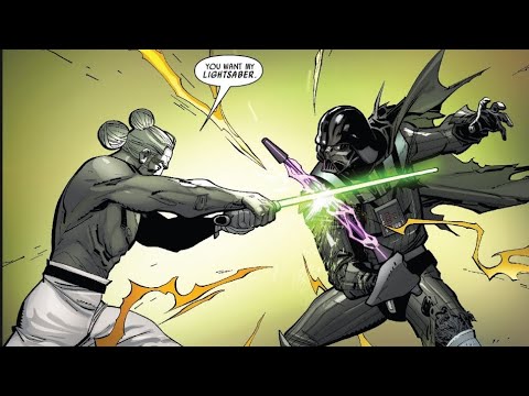 How Darth Vader Got His Red Lightsaber