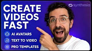 Create Synthesia Pro Training Videos in 10 Minutes for beginners