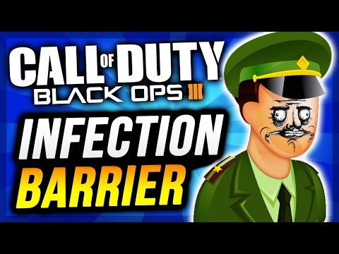 Cod bo3 insane high ledge on infection! How to float in mid air! become hudini