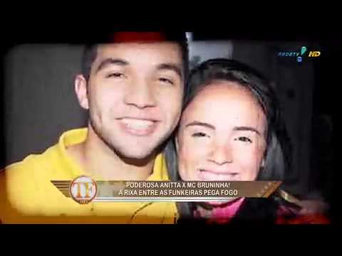 TV Fama: MC Bruninha nega rixa, mas alfineta Anitta