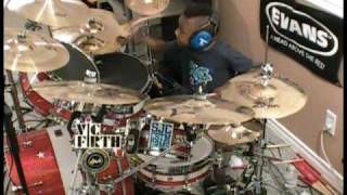Avenged Sevenfold - Nightmare, Drum Cover, 5 Year Old Drummer, Jonah Rocks