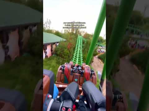 SHAMAN   Gardaland  #rollercoaster #gardalandpark #shaman #shamangardaland