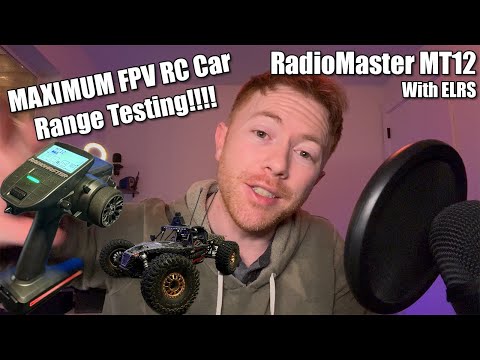 How Much Range Can the RadioMaster MT12 Get? FPV RC Car Maximum Range Testing - ELRS