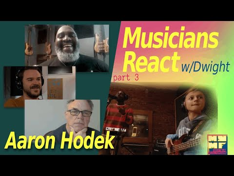 Musicians React Episode 3 Pt 3 - Aaron Hodek and Samm Henshaw & The PocketCrew