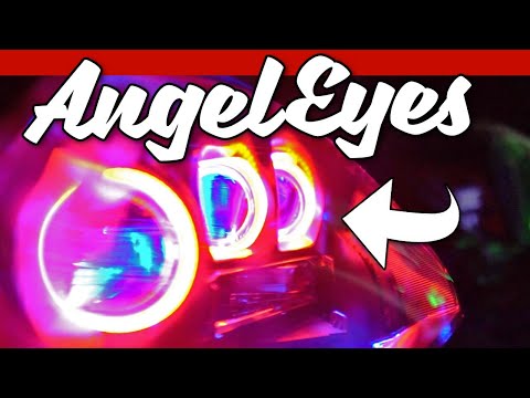 Reverse Mounting Profile Prism LED Angel Eyes | Vlogmas 2019 | FlyRyde