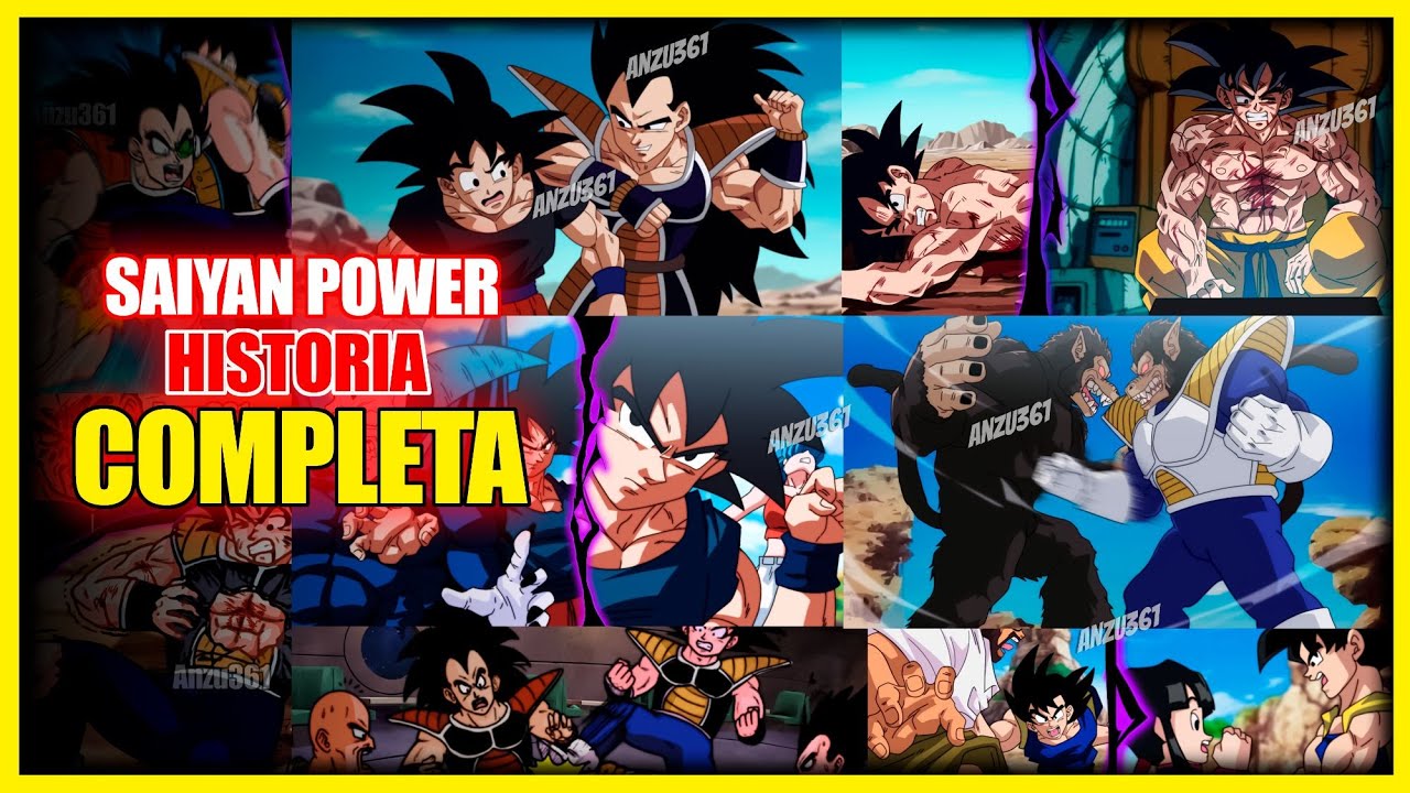 LA HISTORIA DE KAKAROTTO EL SAIYAJIN OPRESOR COMPLETA: DRAGON BALL SAIYAN POWER | ANZU361