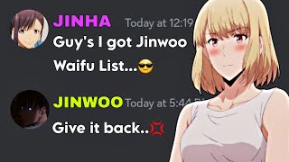 If Jinah got Jinwoo Waifu List | Solo Leveling discord server